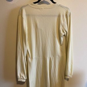 Women's Long Sleeve Button up Mini Tunic